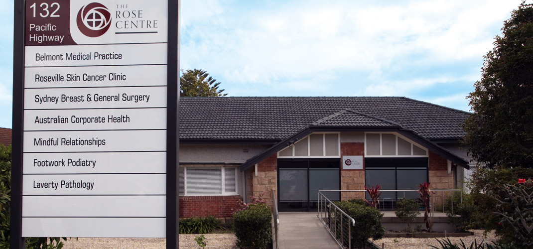 The Rose Centre, 132 Pacific Highway, Roseville NSW